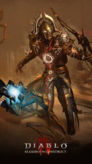 Diablo IV Lilith Dark Fantasy Gaming Wallpaper – High Quality 4K Mobile Background