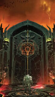 DOOM Eternal Slayer Gaming Wallpaper for Mobile – High Definition 4K Phone Background