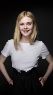 Elle Fanning High Definition Mobile Wallpaper – Stunning Portrait Background for iPhone and Android