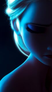 Elsa Frozen Mobile Wallpaper – Enchanting Ice Queen HD Background