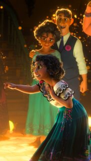 Encanto Magical Casita and Madrigal Family 4K Mobile Wallpaper