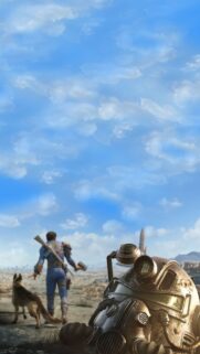 High-Quality Fallout 4K Mobile Wallpaper – Post-Apocalyptic Vault Boy Aesthetic for Phone
