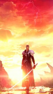 Final Fantasy VII Rebirth 4K Gaming Wallpaper for Mobile – High Quality Cloud Strife Background
