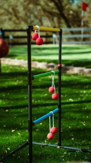 Ladder Toss Game Outdoor Lawn Leisure 4K Phone Wallpaper