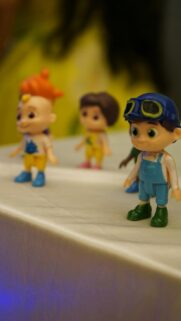 Cute Cartoon Character Toys Cocomelon Miniature Figurine Wallpaper