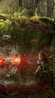 Horizon Forbidden West 4K Gaming Wallpaper for Mobile | High-Quality Aloy Background