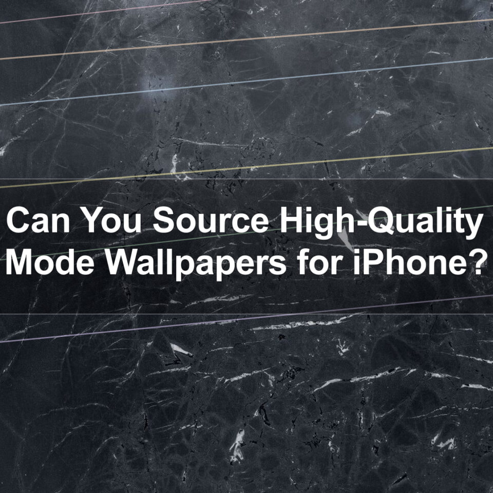 How Can You Source High-Quality Dark Mode Wallpapers for iPhone?