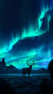 Stunning Illumination Mobile Wallpaper – Glowing Abstract Light Art for Smartphone Screens