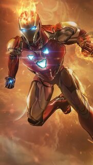 Iron Man 4K Mobile Wallpaper: Iconic Marvel Superhero Armor HD Background