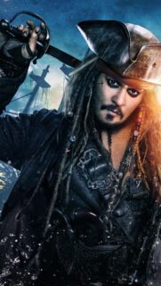 Captain Jack Sparrow 4K Mobile Wallpaper – High Quality Portrait Background