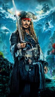 Captain Jack Sparrow 4K Mobile Wallpaper – High Quality Pirates of the Caribbean Background