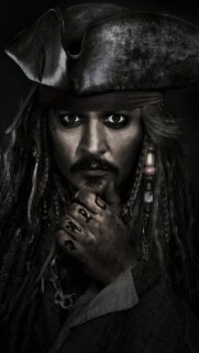 Captain Jack Sparrow 4K Mobile Wallpaper – High Quality Portrait Background