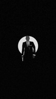 James Bond 007 High-Quality Mobile Wallpaper – Cinematic Spy Aesthetic for Smartphone