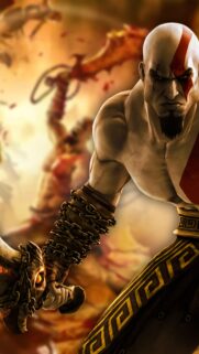 Kratos God of War Aesthetic 4K Gaming Wallpaper for Mobile | Bestwallpapers.net