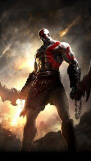 Kratos God of War 4K Gaming Wallpaper for Mobile | Bestwallpapers.net