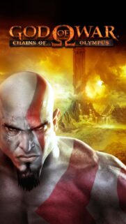 Kratos God of War Epic Battle Mobile Wallpaper – High-Quality Gaming Background
