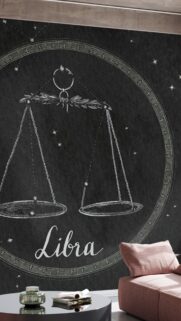 Libra Scales Zodiac Sign Aesthetic Spiritual Balance Wallpaper