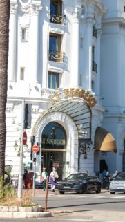 Luxury Le Negresco Hotel Entrance Nice France Mobile Wallpaper