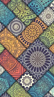 Intricate Mandala Spiritual Energy Aesthetic Mobile Background Wallpaper