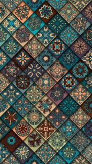 Intricate Mandala Sacred Geometry Pattern for Spiritual Mindfulness Wallpaper