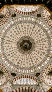 Sacred Geometry Mosque Ceiling Mandala Spiritual Energy Wallpaper