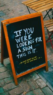 Manifestation Sign Inspiration for Your Spiritual Goals Wallpaper