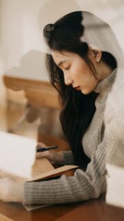 Manifestation Journaling and Intention Setting Aesthetic Wallpaper