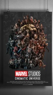 Marvel Cinematic Universe 4K Mobile Wallpaper – Iconic MCU Heroes Background