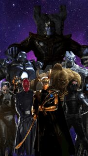 Marvel Cinematic Universe 4K Mobile Wallpaper – Iconic Superhero Art