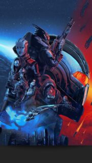 Mass Effect Commander Shepard Gaming Wallpaper – High Quality 4K Mobile Background