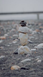 Zen Stone Stacking Meditation Energy and Mindfulness Spiritual Wallpaper