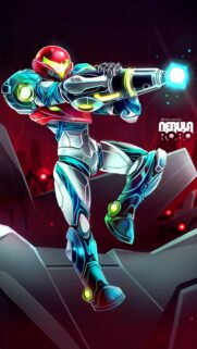 Metroid Samus Aran High-Quality Gaming Wallpaper for Mobile | Bestwallpapers.net
