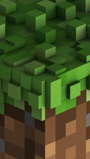Minecraft Pixel World HD Gaming Wallpaper – Premium Aesthetic Mobile Background