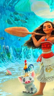 Moana HD Mobile Wallpaper: High-Quality Ocean Adventure Art for Your Phone