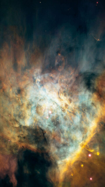 Stunning Deep Space Nebula High Resolution Mobile Wallpaper