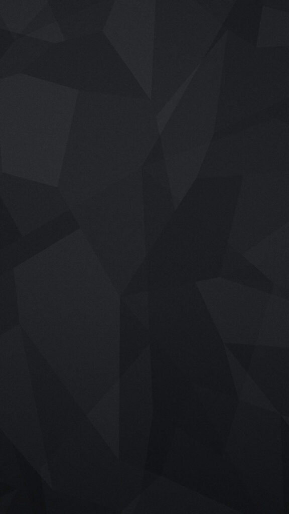 Minimalist Dark Charcoal Geometric Low Poly Abstract Mobile Wallpaper