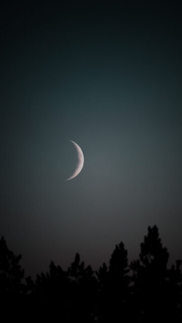 Cancer Moon Zodiac Energy Aesthetic Spiritual Crescent Moon Wallpaper