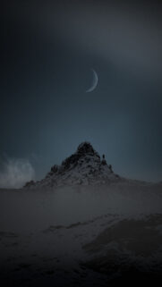 Cancer Zodiac Moon Phase Aesthetic and Intuitive Energy Phone Wallpaper