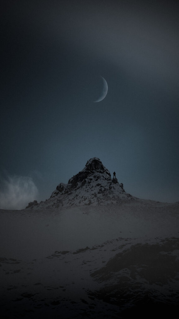 Cancer Zodiac Moon Phase Aesthetic and Intuitive Energy Phone Wallpaper