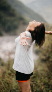 Embracing Freedom Manifestation and Spiritual Awakening Phone Wallpaper
