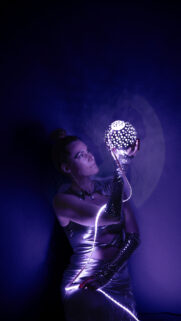 Celestial Energy and Lunar Manifestation Magic Phone Wallpaper