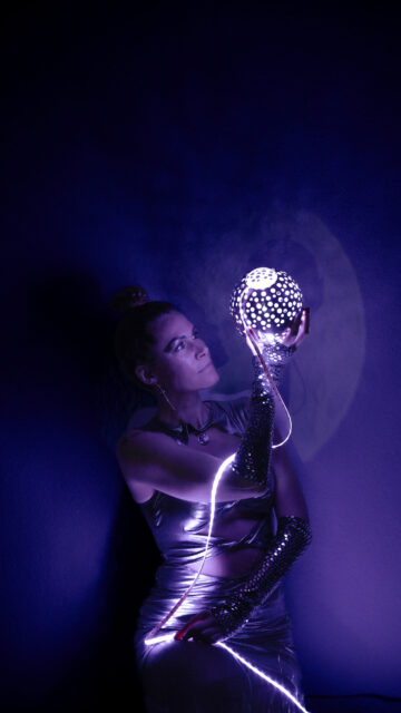 Celestial Energy and Lunar Manifestation Magic Phone Wallpaper
