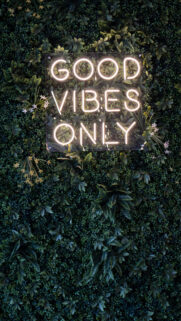 Good Vibes Only Manifestation Aesthetic Success Mindset Wallpaper