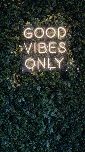 Good Vibes Only Manifestation Aesthetic Success Mindset Wallpaper