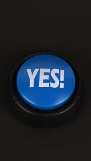 Positive Affirmation Manifestation YES Button Energy Aesthetic Wallpaper