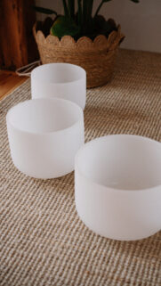 Healing Quartz Crystal Sound Bowl Spiritual Aesthetic Wallpaper