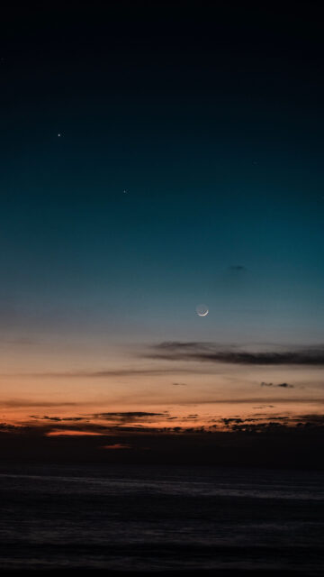 Cancer Moon Zodiac Aesthetic Spiritual Night Sky Mobile Wallpaper