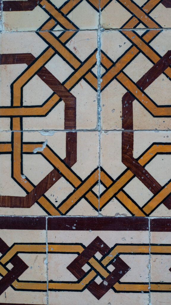 Sacred Geometry Islamic Tile Pattern Aesthetic Spiritual Energy Wallpaper