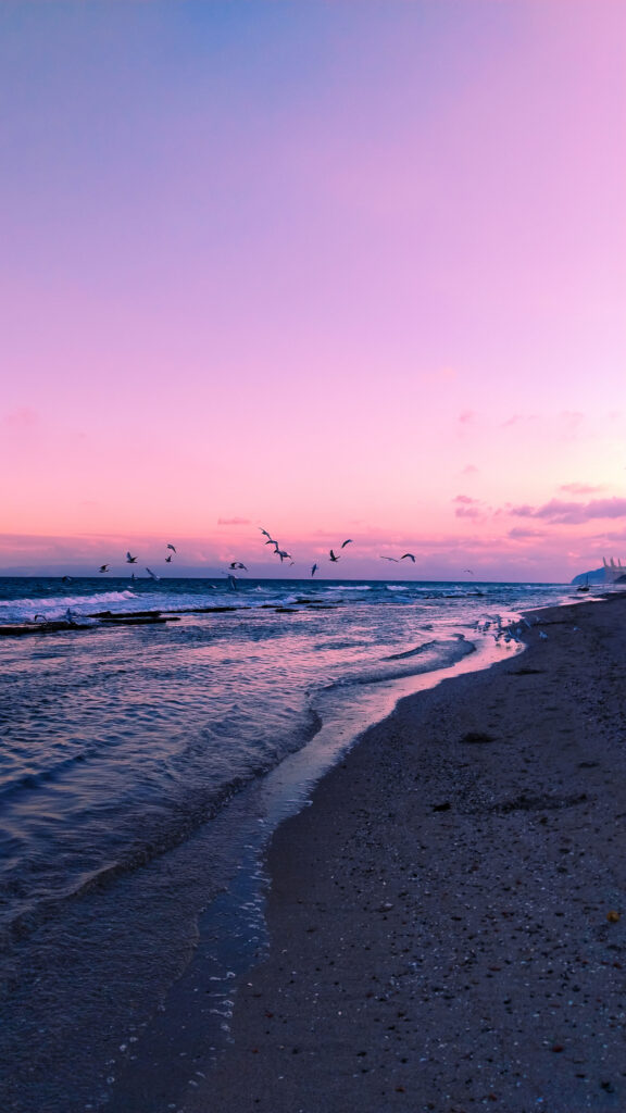 Pisces Dreamy Ocean Zodiac Aesthetic 4K Mobile Wallpaper