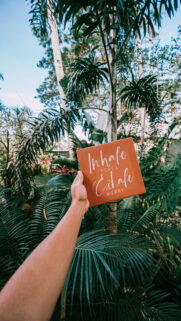 Inhale Peace Exhale Worry Positive Affirmation Spiritual Vision Board Wallpaper